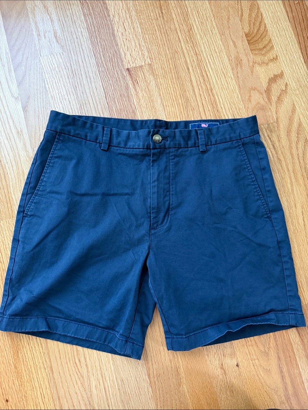 Vineyard Vines Navy Breaker Short Flat-Front Men's Shorts